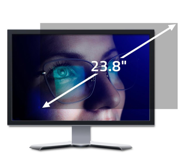 Qoltec OUTLET - Filtr prywatyzujący 23.8" | 16:9 - 1540474 - zdjęcie 3